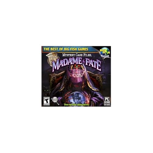 New Big Fish Games Mystery Case Files: Madame Fate Compatible With Windows Xp/Vista/Windows 7