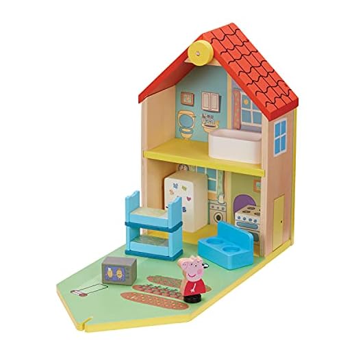 Peppa Wood Play Familjehem