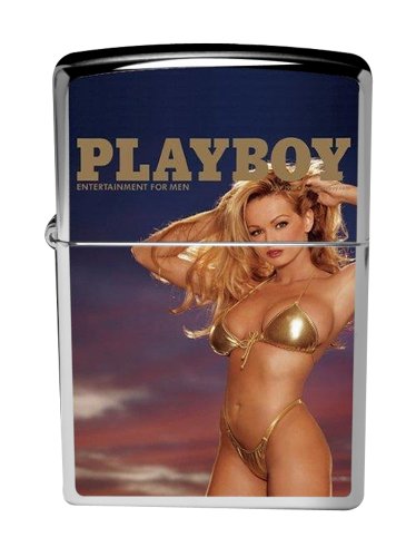 Zippo 9923 playboy cover july 1999 brushed chrome lighter NEW