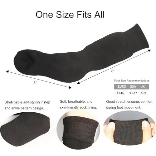 Fire Resistant Socks, Heat & Flame & Fire Proof Welding Socks, Fire Retardant Kevlar-Socks for Welders, Firefighters, Industrial Workers, Auto Racing Military - Welder Gifts for Men Dad3