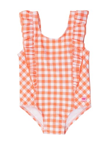 Image of RuffleButts Baby /Toddler Girls Ruffle Strap One Piece Swimsuit w /UPF 50+ Sun Protection