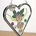 Grandma Window Suncatcher - Pressed Flower Sun Catcher with Grandma Heart Charm - 4