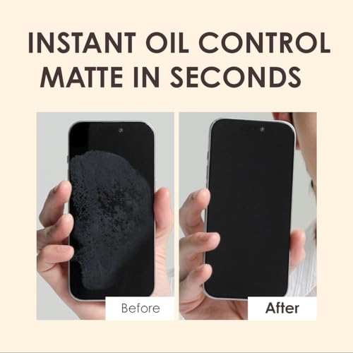 OBgE Oil Control Finisher - Bouncy Jelly Texture Sebum Control Powder, Matte Finish Face Powder for Oily Skin, Instant Pore Blur & Shine Control, Translucent Setting Powder, No Fallout, 0.17 oz