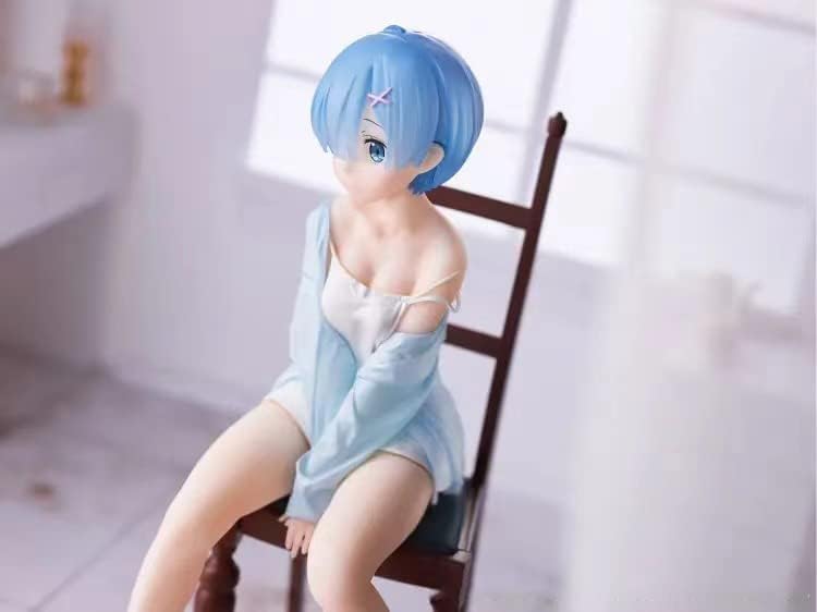 Chair Pajamas Rem Figure From Scratch in Another World Rem Ornaments Car Ornaments