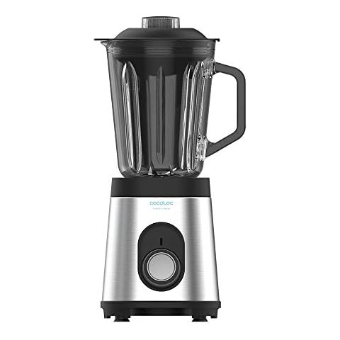 Cecotec Batidora de Vaso Power Black Titanium 1000 INOX Cover