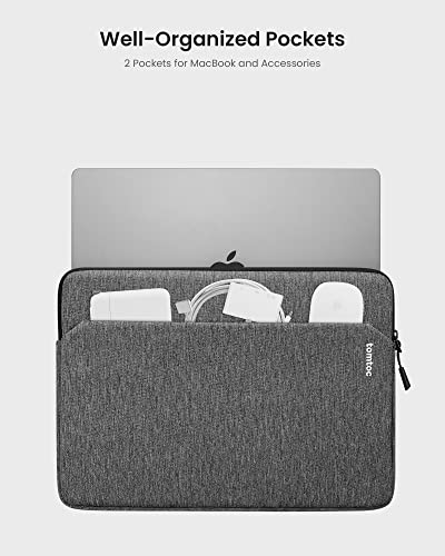 Image of Tomtoc Light-A18 Laptop Sleeve (13 Inch), Gray