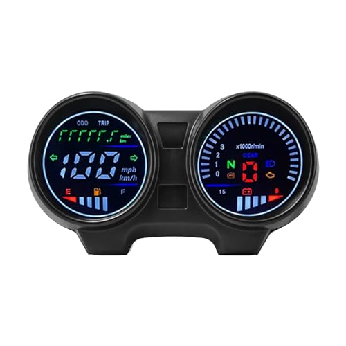 Jauge d'instrument moto pour remplacer un compteur de vitesse cassé Titan150