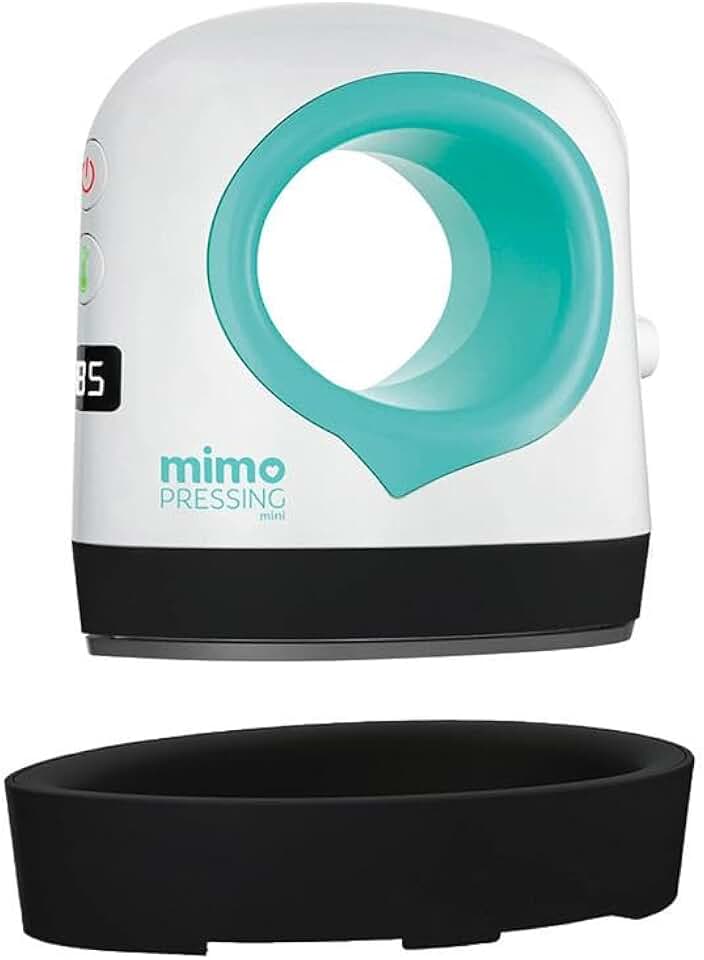 Mimo Pressing Mini 110V – Prensa Térmica Compacta 10,7cm para Sublimação, Transfers e Vinil Termocolante