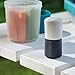 Joseph Joseph GoEat Compact Magnetic Salt and Pepper Shakers Set for Travel, 2-piece, Black/White