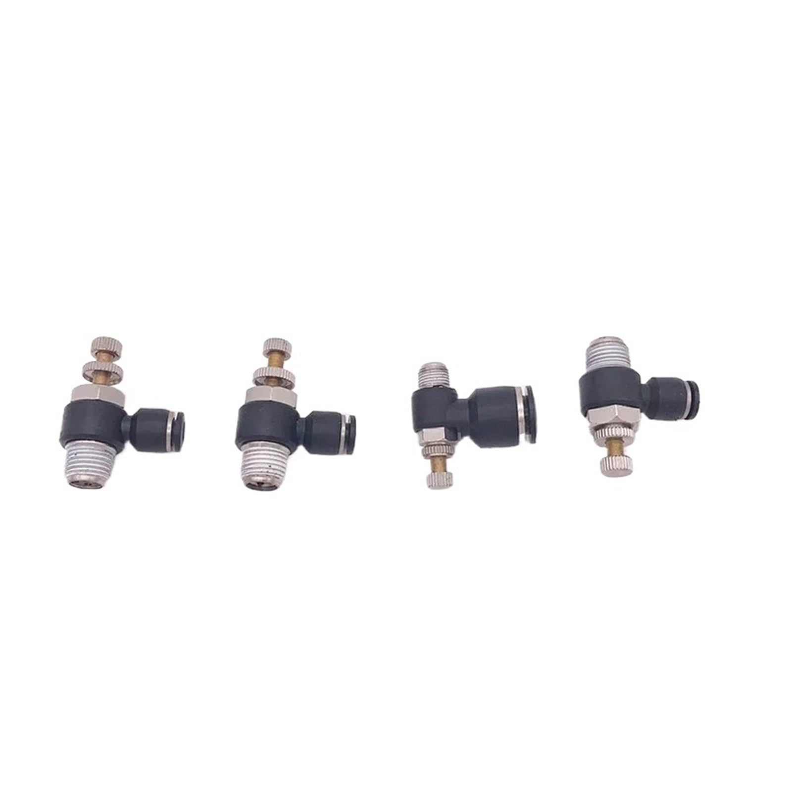 Conector rápido neumático de 8mm y válvulas de mariposa SC para aire