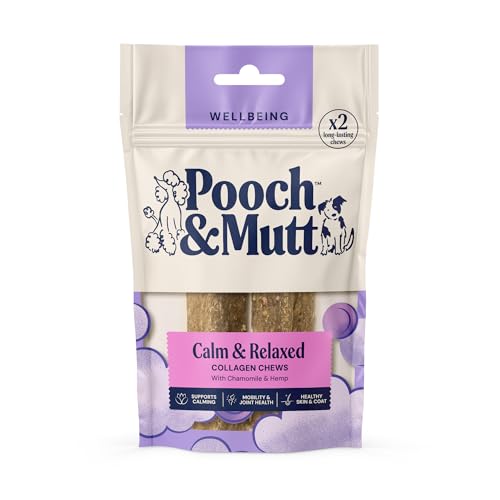 Pooch & Mutt - Calming Collagen Chew Beef Chew for Calming 110g (2 chews)