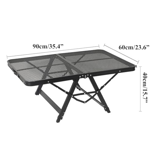 Table de barbecue portable Cact pliante et réglable en hauteur - 3