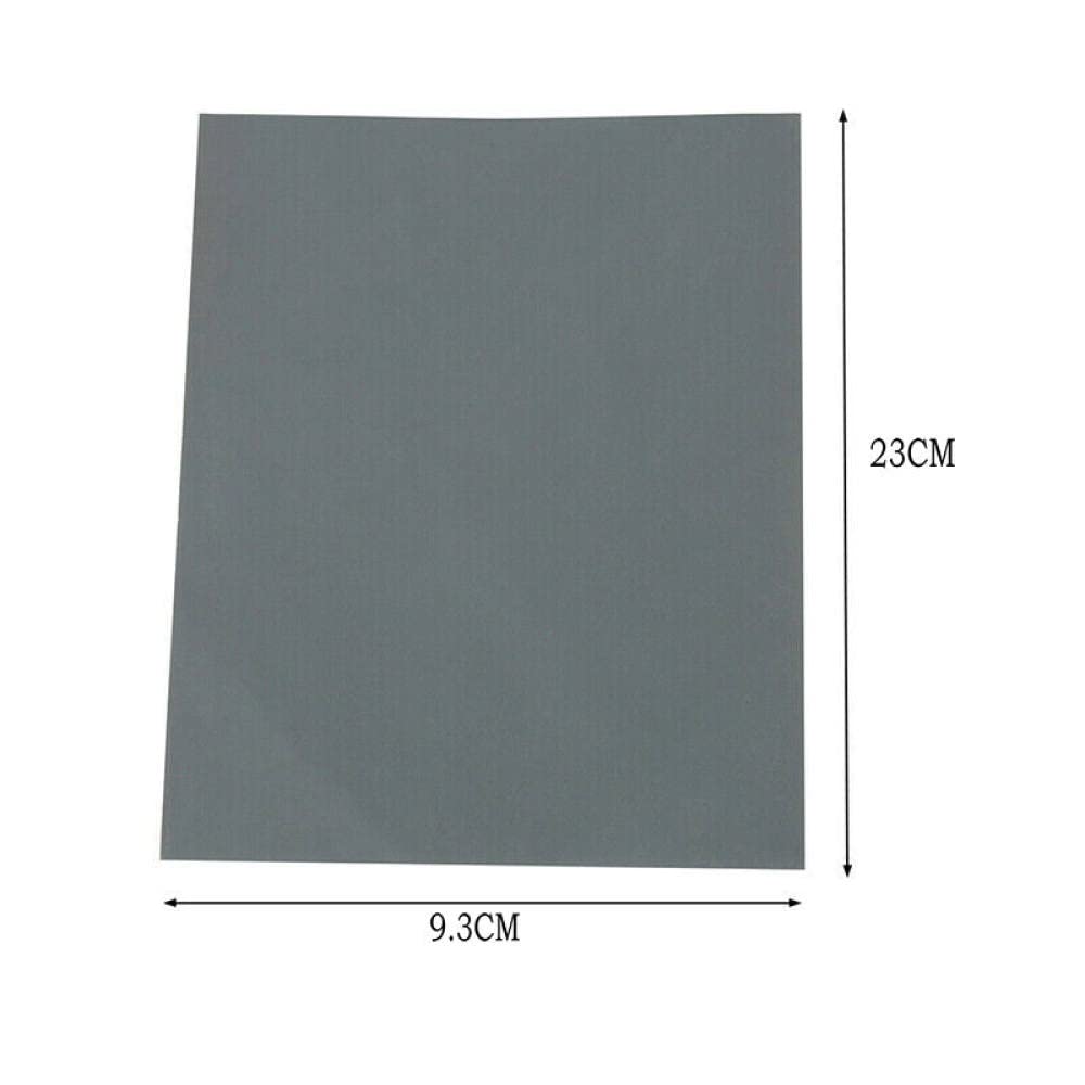 SHENGANG 50Pcs Carta vetrata Wet Dry Carta vetrata Carta morbida Base Lucidatura di precisione 2000 2500 3000 5000 7000 Vernice per auto Grana mista mista, 2000