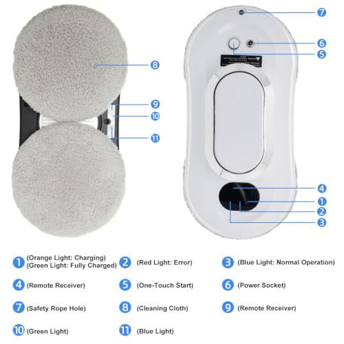 Window Cleaner Robot, Smart Glass Cleaning Robot - Image 5