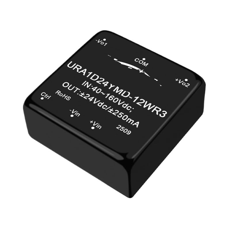 Módulo de alimentación aislado DCDC URA1D05YMD-12WR3 evita averías por picos de tensión de 110V