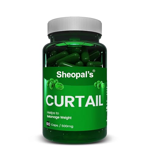 Image of Sheopals Curtail Fat Burner, Advance Weight Management Supplement with Ajwain, Ashwagandha, Lavang Fat Burner For Men & Women 60 Capsules (Pack of 1)