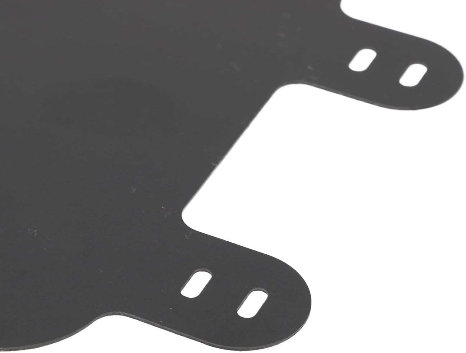 Plaque D'immatriculation Avant de Moto Noire Mate pour sur Ron Light Bee Light S X, Facile à Installer, Design Agressif, Matériau ABS avec Aspect élégant, Ajustement
