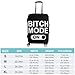 Bitch Mode On Funny Travel Luggage Case Cover Elastic Suitcase Protector Washable Baggage Covers Fits 19-32 Inch