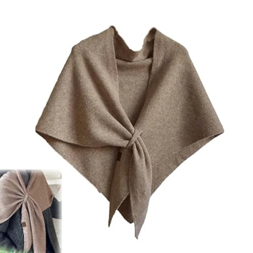 Subsequenti Shawl,Women's Solid Color Scarf Shawl Wraps with Loop Casual Soft for Daily Wear