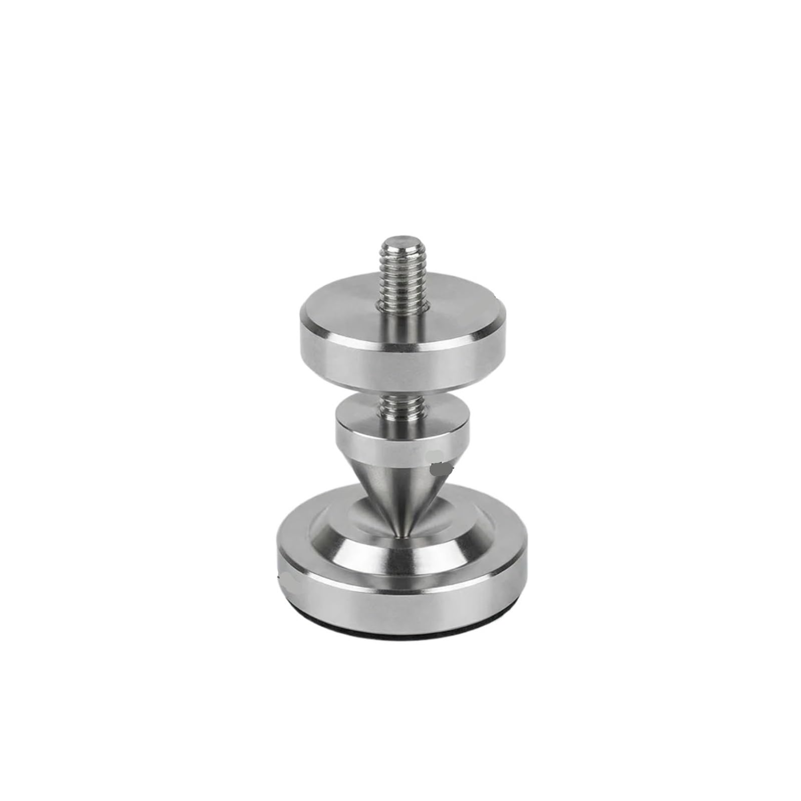 Inox SpeakerSpike Picchi di isolamento for altoparlanti M8 | Piedini ammortizzanti in acciaio inossidabile for altoparlanti da scaffale/da pavimento, amplificatori Hi-Fi