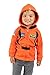 Produktbild Cuddle Club Fleece Baby Jacke für Neugeborene und Kinder bis 5 Jahre - Baby Kleidung - Reißverschluss Jacke Kleinkind  Kind oder Baby Mädchen und Jungs  AstronautFleeceJacketOrange18-24m
