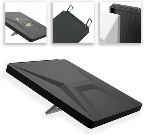 Protection Starlink Mini silicone noir pour éviter les bris et chutes au sol