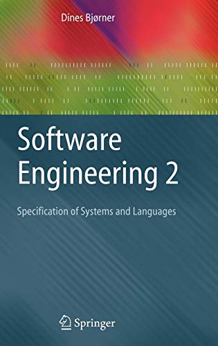 Ebook Software Engineering 2 Specification Of Systems And Languages