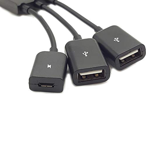 Usb C Otg Cable,Seadream 20Cm 3 In 1 Usb C Type C Otg Host Cable Hub Cord Adapter Connector Splitter #TOP2