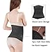 Postpartum Girdle C-Section Recovery Belt Back Support Belly Wrap Belly Band Shapewear (Black,L)