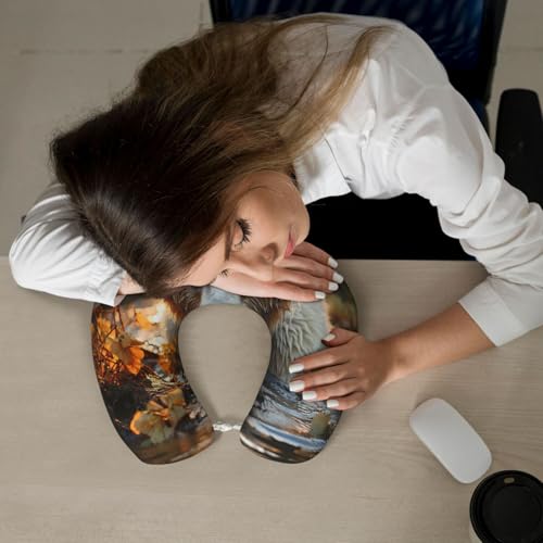 Almohada de Memory Foam para Cuello y Viaje miniatura 6