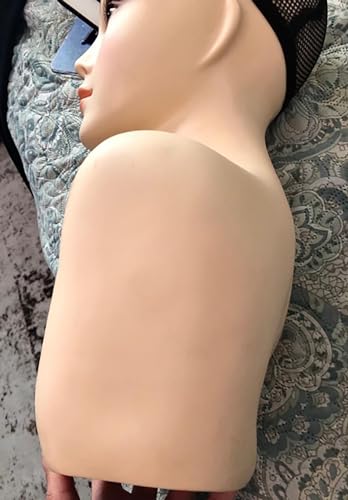 17-inch Female Mannequin Head Form with Eyelashes and Lips Display Stand for Wigs, Hats, Jewelry - Thumbnail 4