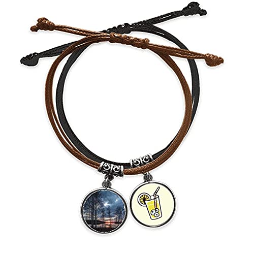 Bracelet corde main ajustable pour éviter les irritations du cuir