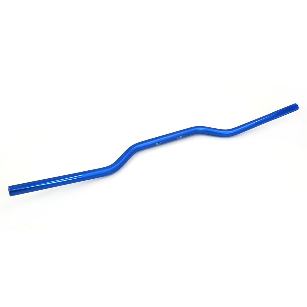Guidon de moto 7/8"22mm Guidon universel pour MT-09 YZ250F YZ125 YZ450F WR125 XT250R YZ85 Dirt Bike ATV Motocross Enduro Bleu.