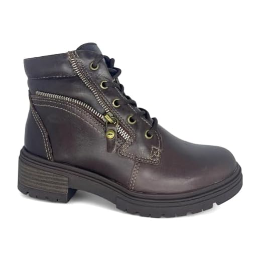 Bota Dakota Coturno Feminino Em Couro