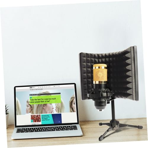 Microphone écran insonorisé antibruit Beavorty mousse haute densité studio enregistrement - 5