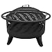 Landmann USA 23172 Patio Lights Firewave Firepit, Black