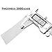 COQOFA 300 pcs PVC Heat Shrink Wrap Bands for 1oz 30ml Glass Dropper Bottles Sealer Clear Perforated