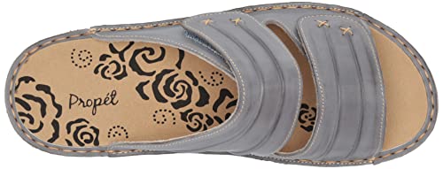 Propét Women's June Slide Sandal, Denim, 9 2E Us #TOP4
