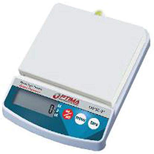 Optima Scales OPK-P250 Compact Digital Precision Scale Balance, 250g x 0.1g, Plastic Pan