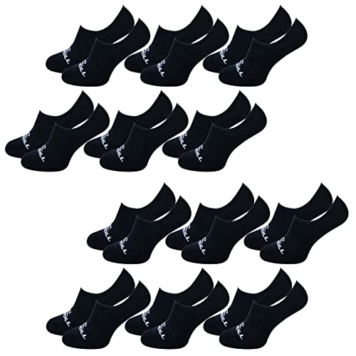 Calcetines invisibles de algodón O'Neill pack de 12 elásticos y transpirables antitranspiración