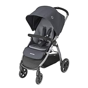 Maxi-Cosi Gia Compacte kinderwagen met comfortabele zitting, all-terrain kinderwagen vanaf de geboorte, Essential…
