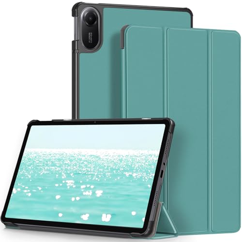 HEISHAYU Hülle für Xiaomi Redmi Pad 2 /Pad2 4G 11 Zoll Tablet 2025,Schutzhülle mit Auto Schlaf/Wach Funktion,Grün