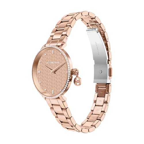 Image of Michael Kors Pyper Women's Watch, Stainless Steel Watch for Women with Steel, Leather, or Silicone Band