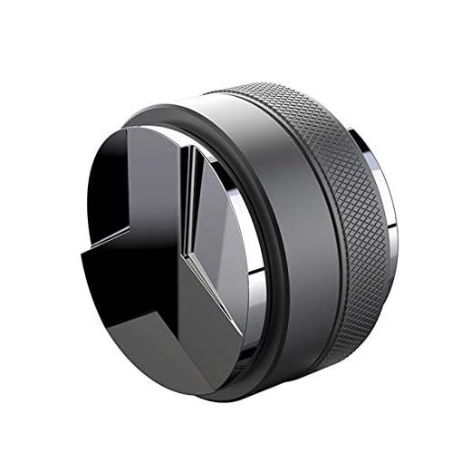 Kaffefördelare 53 mm kaffe rostfritt stål manipulera espresso distributionsverktyg, professionell espressomaskin med justerbart djup