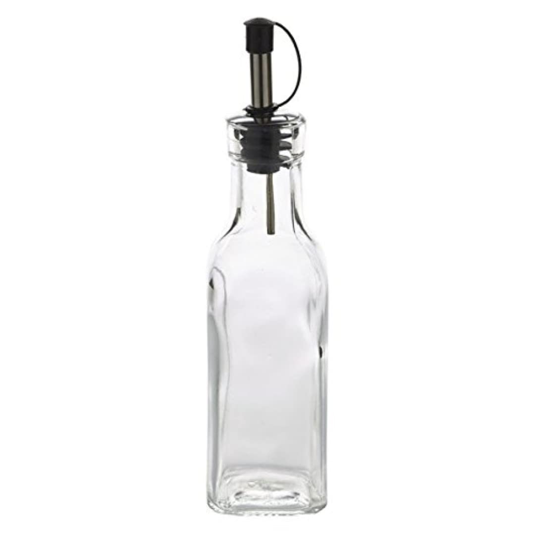 Genware NEV-GVB18 Glass Oil/Vinegar Bottle, 6.25 oz.