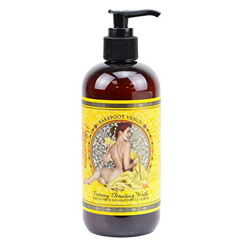 Image of Barefoot Venus White Pine Creamy Cleansing Body Wash - 350 ML / 12 OZ (Mustard Bath)