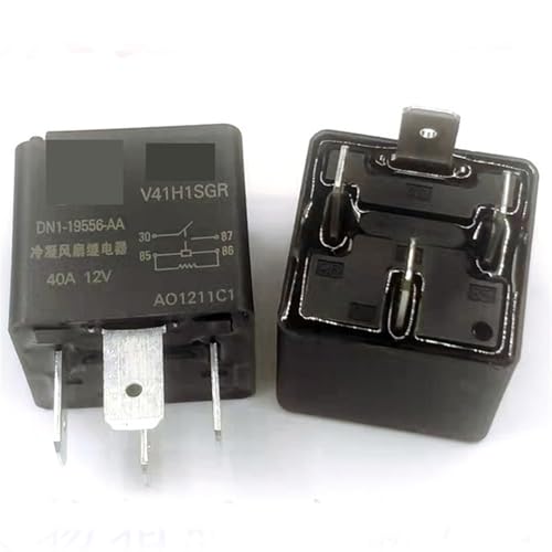 Relais 12V 40A V41H1SGR DC12V à 4 broches pour l'automobile et l'électronique