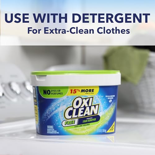 OxiClean Free Versatile Stain Remover Powder, 3 lb - image 6