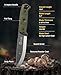 CVLIFE Fixed Blade Knife with Sheath, 5.2