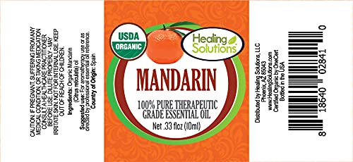 Aceite Esencial de Mandarín 10ml Healing Solutions miniatura 3